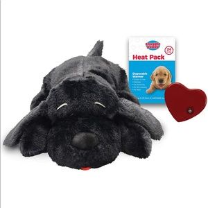 SmartPetLove Snuggle Puppy Behavioral Aid Toy, Black